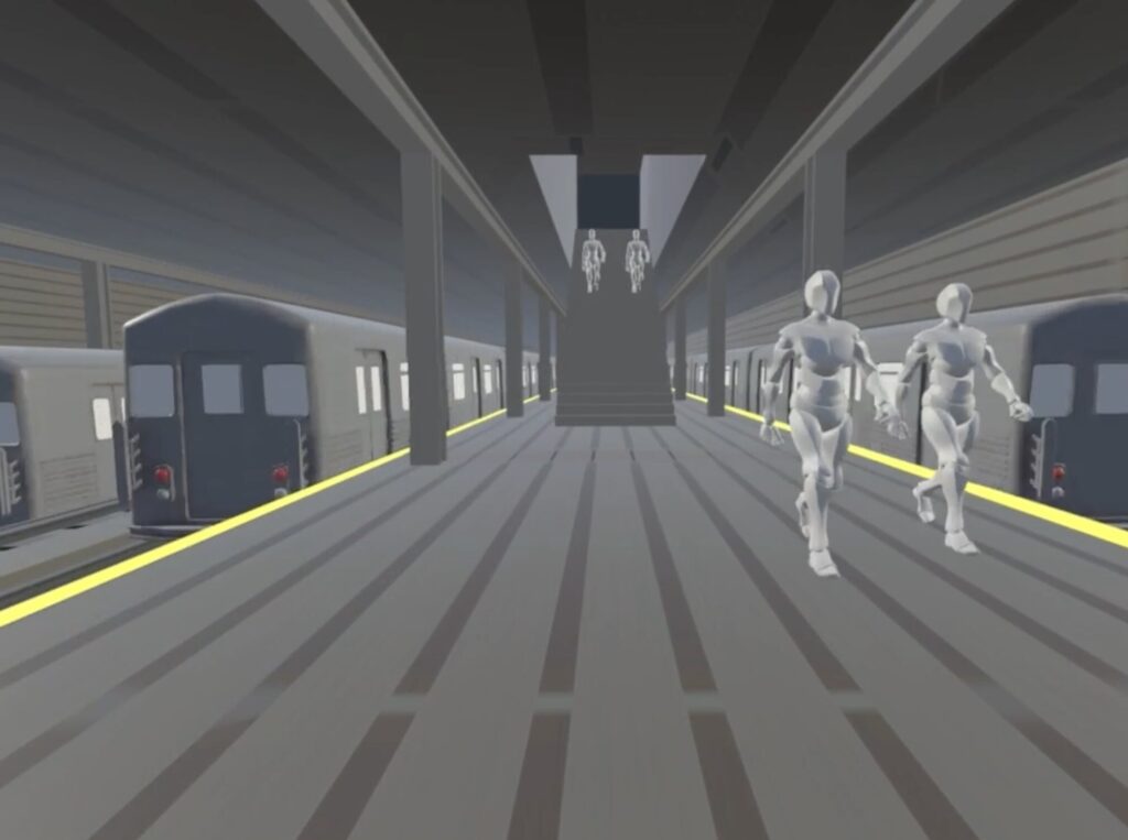 VR metro eksperimentas pabrėžia garso vaidmenį sutrikdant pusiausvyrą žmonėms, turintiems vidinės ausies sutrikimų