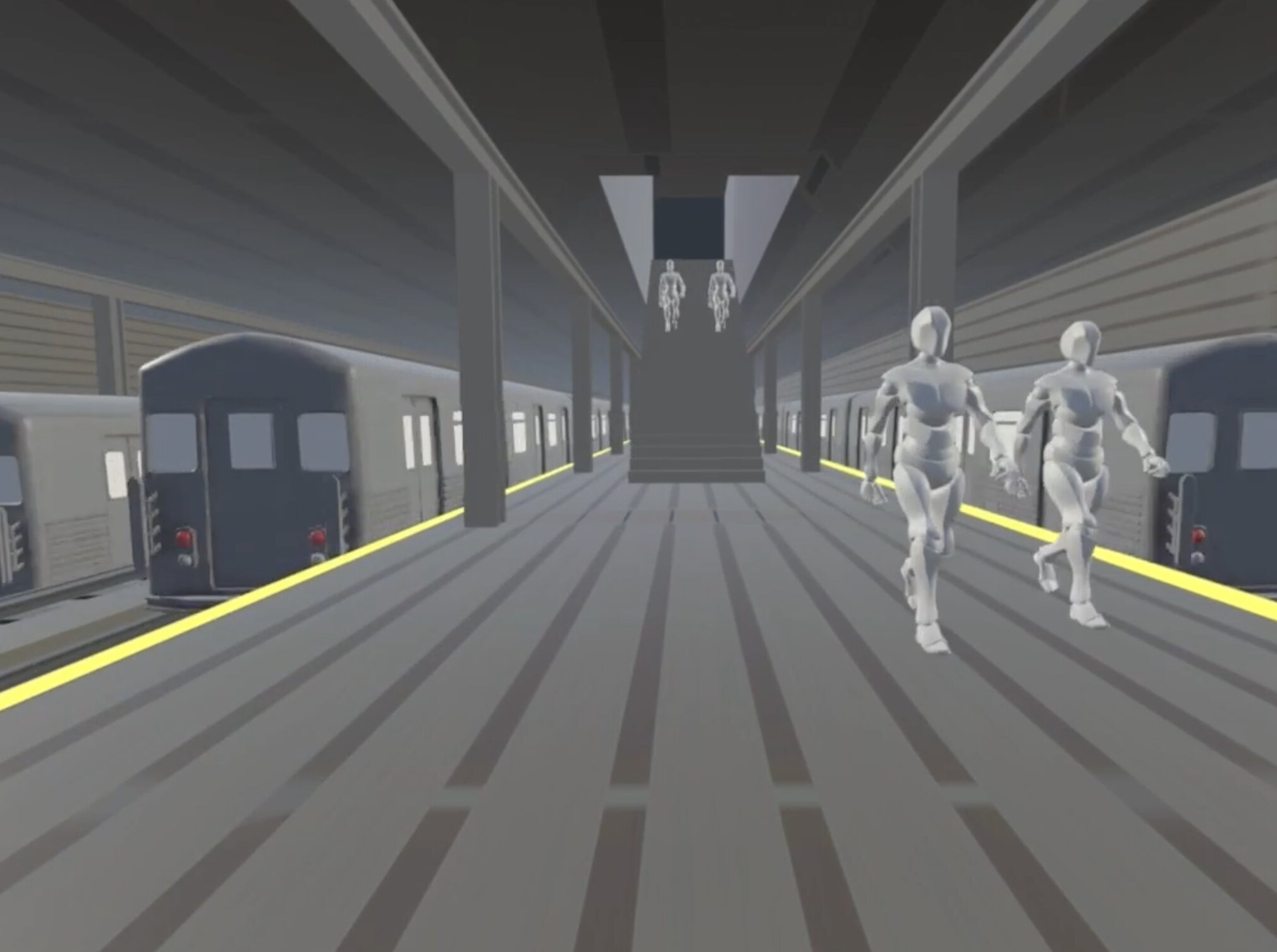VR metro eksperimentas pabrėžia garso vaidmenį sutrikdant pusiausvyrą žmonėms, turintiems vidinės ausies sutrikimų