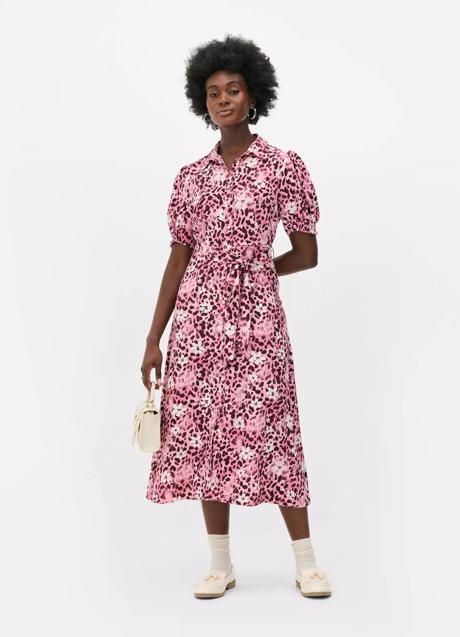 „Primark“ spausdinta suknelė (39,99 euro)