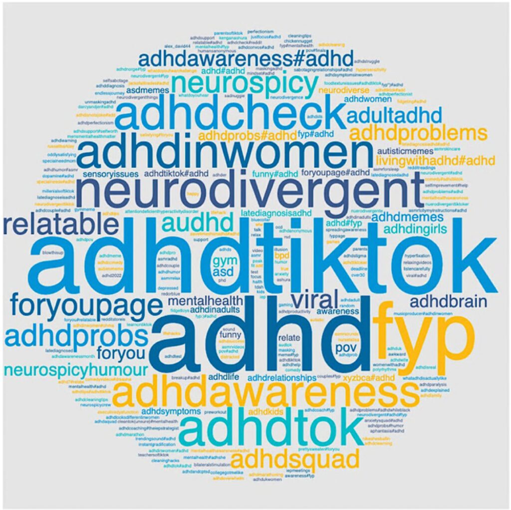 ADHD dezinformacija apie Tiktoką formuoja jaunų suaugusiųjų suvokimą, tyrimo radiniai