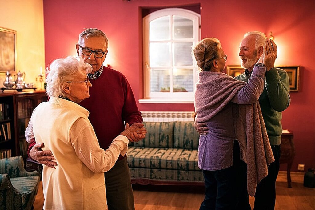 Šokio ramina sujaudinimą Alzheimerio liga pacientams