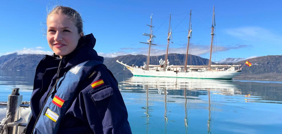 Neskelbtas princesės Leonoro vaizdo įrašas Elcano mieste: jos 4 mėnesiai perėjos