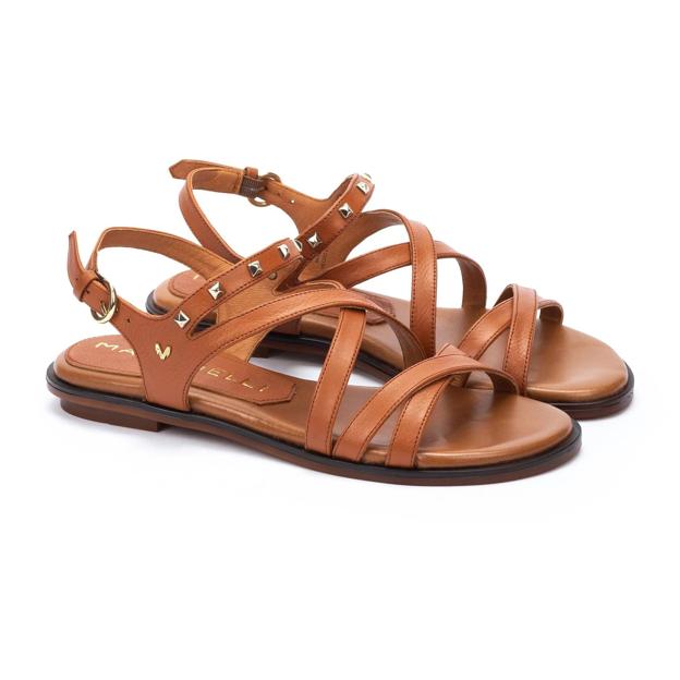 „Mazzini Brown“ sandalas iš Martinelli, 99,95 euro.