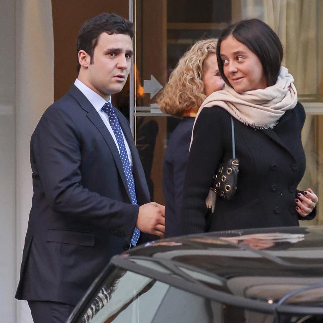 Felipe Juan Froilán Madride kartu su seserimi Victoria Federica.
