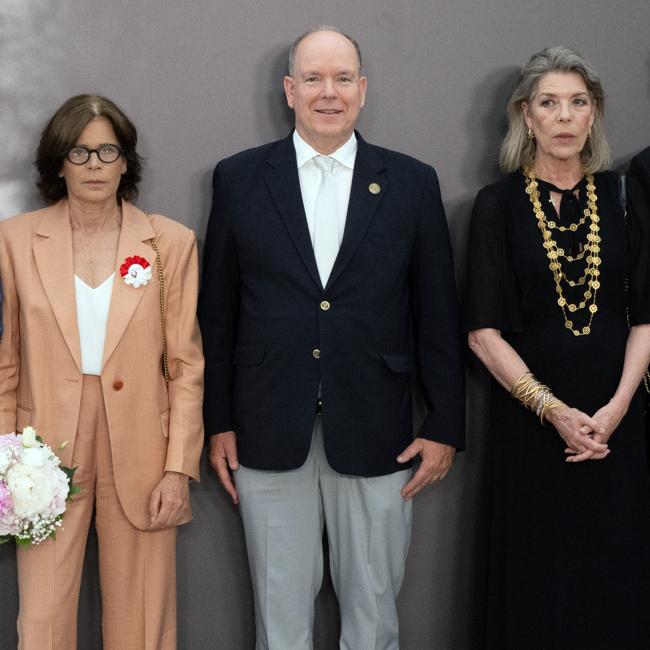 Alberto, Estefanía ir Carolina de Monaco vienoje iš paskutinių nuotraukų kartu.