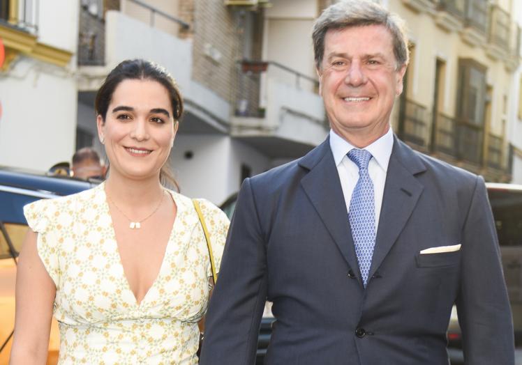 Cayetano Martínez de Irujo ir Barbara Mirjan.