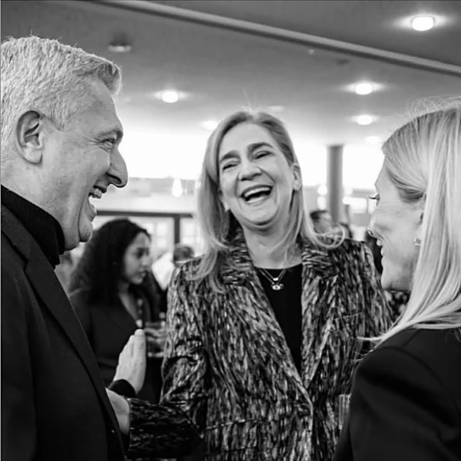 Infanta Cristina su Marie-Chantal Miller Ženevoje.