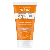 Avene tonuotas veido kremas nuo saulės