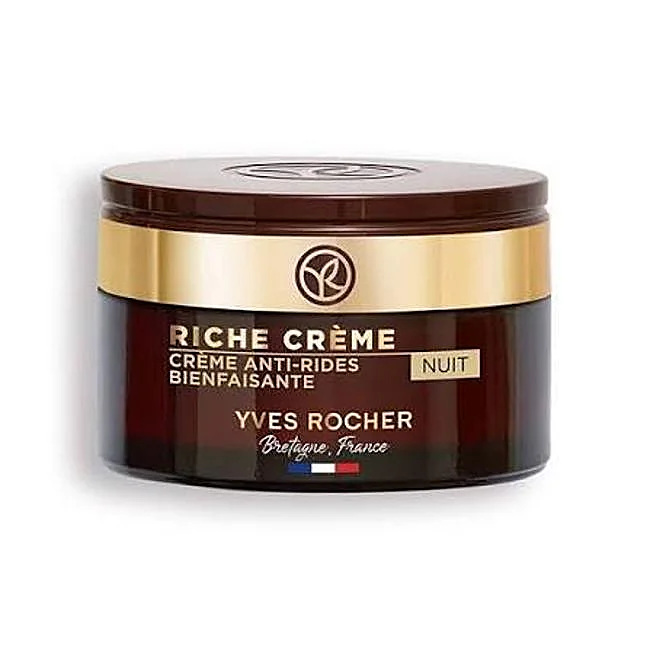 Yves Rocher naktinis mitybos kremas nuo raukšlių.
