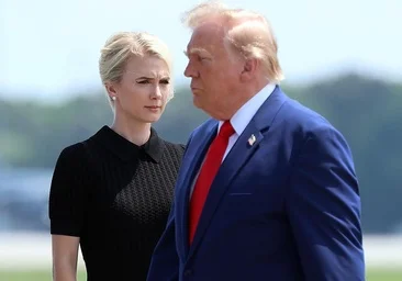 Natalie Harp, Trumpo šešėlis, užtemdęs Melaniją