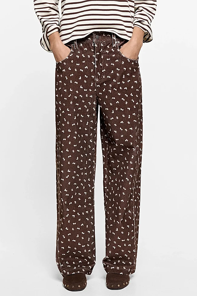 Parfois margintos kelnės (49,99 euro)