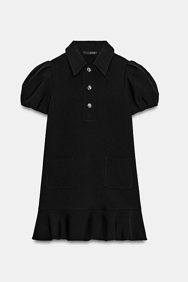 Zara juoda suknelė (35,99 euro):