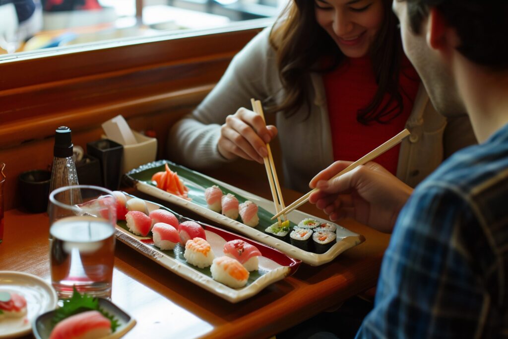 Sushi nėra riebi. Kas atsitiks, jūs paprašote to alkanas ...